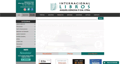 Desktop Screenshot of internacional.cl